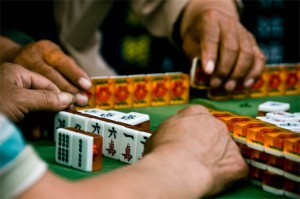 Traditional Mahjong Tiles